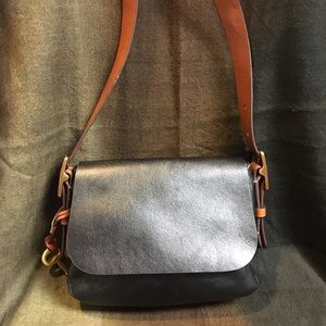 Fossil Black Crossbody